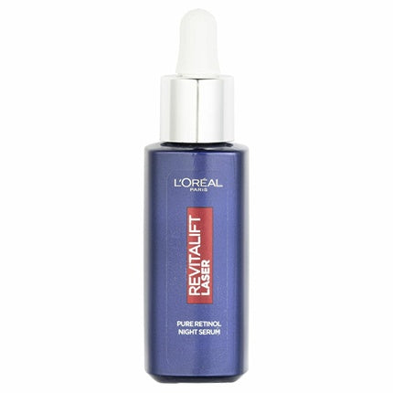 L'Oréal Paris Revitalift Laser X3 Night Serum with Retinol, 30ml | Overnight Retinol Facial Serum