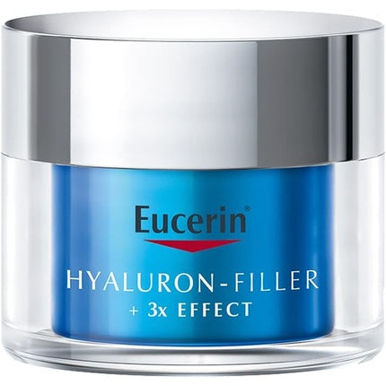 Eucerin Hyaluron-Filler +3x Effect Night Gel-Cream, 50ml Hydrating Overnight Face Moisturizer