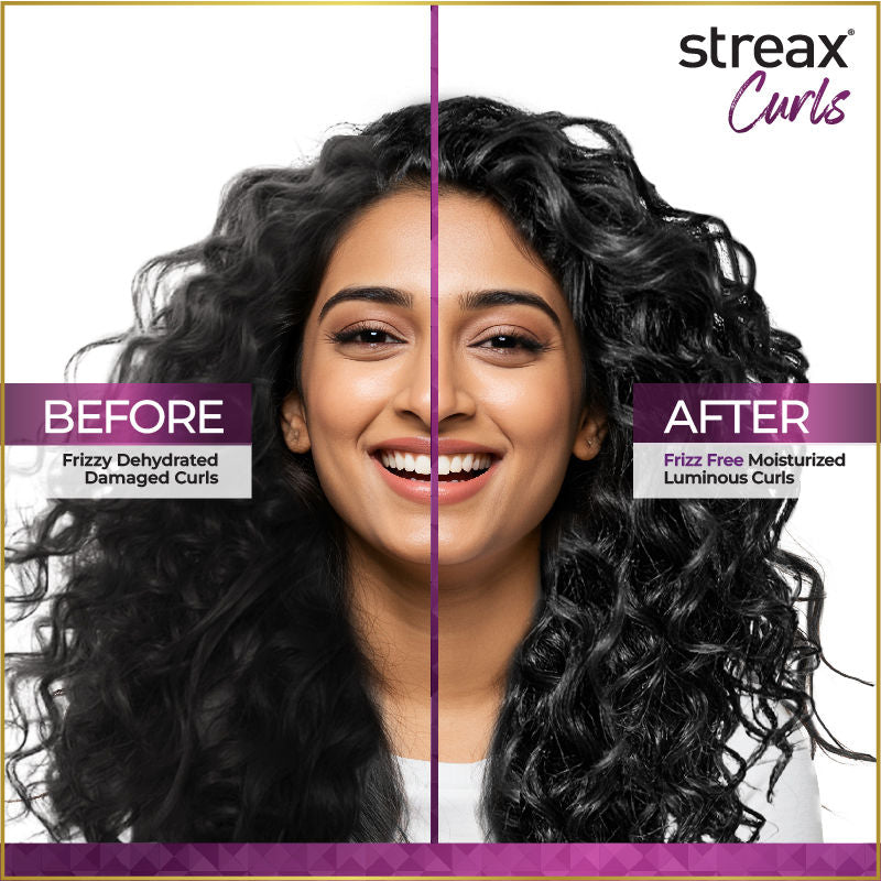 Streax Curls Styling Cream Sulphate And Paraben Free, 150g Buy at Indicrest Image 5