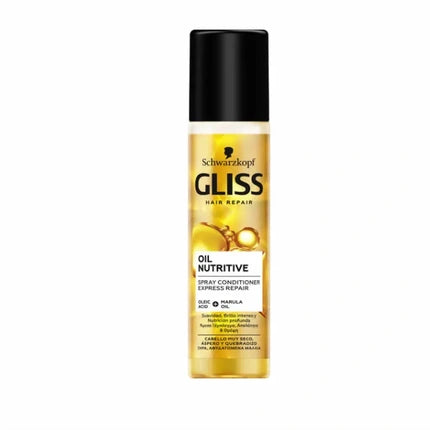 Schwarzkopf Gliss Oil Nutritive Express Repair Spray Conditioner, 200ml