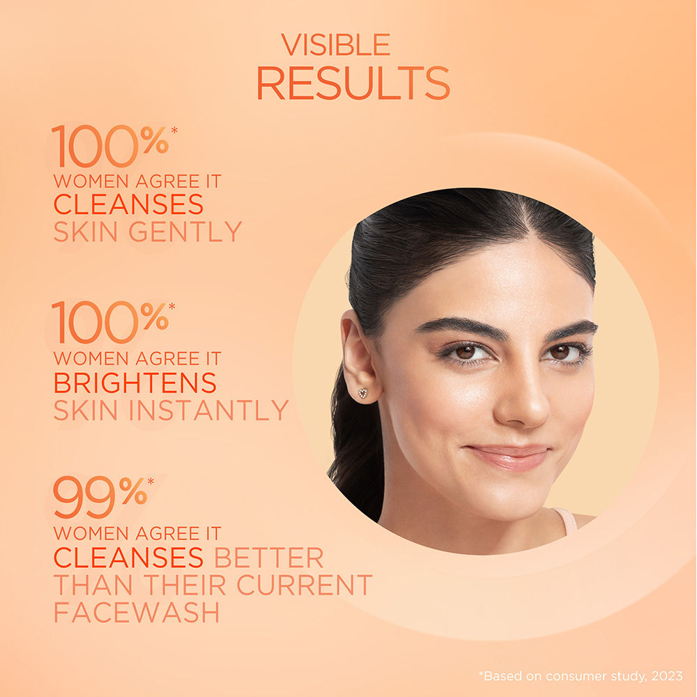 Pond’s Bright Beauty Vitamin C+E+A Gel Face Wash, 100ml Buy at Indicrest Image 5