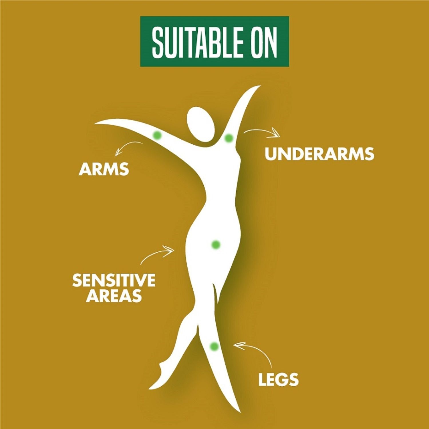 Nature's EssenceHair Removal Cream Gold - For All Skin Types, 50g Buy at Indicrest Image 4