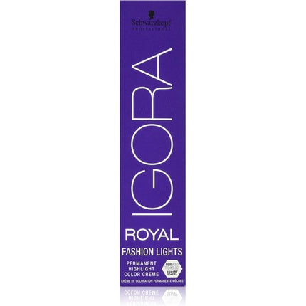 Schwarzkopf Professional IGORA Royal Fashion Lights L-44 Beige Permanent Highlight Hair Colour, 60ml