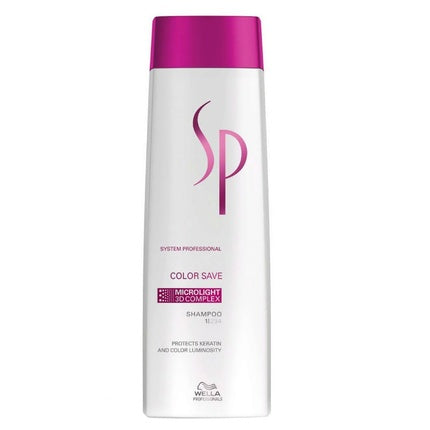 Wella SP Color Save Shampoo, 250ml for Color-Treated Hair