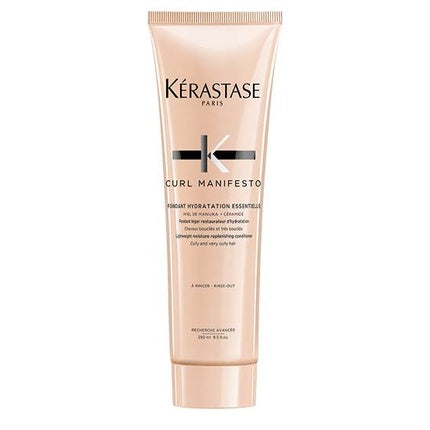 Kérastase Curl Manifesto Fondant Hydratation Essentielle Lightweight Moisturizing Conditioner, 250ml for Wavy, Curly & Coily Hair