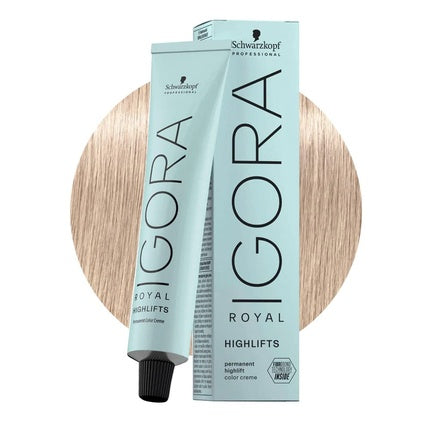 Schwarzkopf Professional Igora Royal Highlifts 12-19 Super Crystal Ash Violet Permanent Hair Color, 60ml