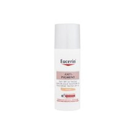 Eucerin Anti-Pigment Tinted Day Cream SPF 30 Light, 50ml | Brightening Moisturizing Face Cream with Sun Protection