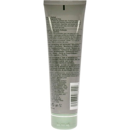 Clinique All About Clean 2-in-1 Charcoal Mask + Scrub, 100ml Deep Cleansing Face Mask & Exfoliator for All Skin Types