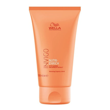 Wella Professionals Invigo Nutri-Enrich Warming Express Mask, 150ml - Nourishing Hair Mask for Dry Hair