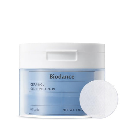 Biodance Cera-Nol Gel Toner Pads Soothing Moisturizing Toner Pads for Hydrated Skin