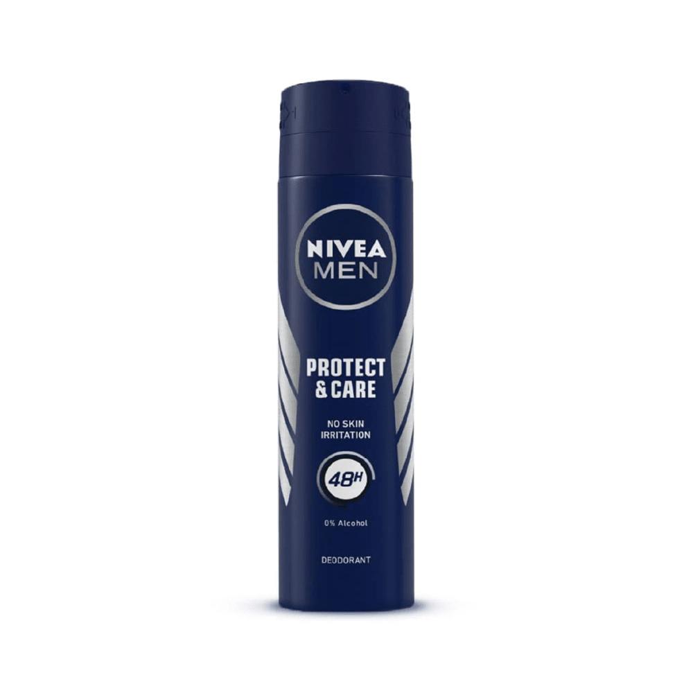 Nivea MEN Deodorant, Protect & Care, No Skin Irritation & 48h Freshness, 150ml Buy at Indicrest