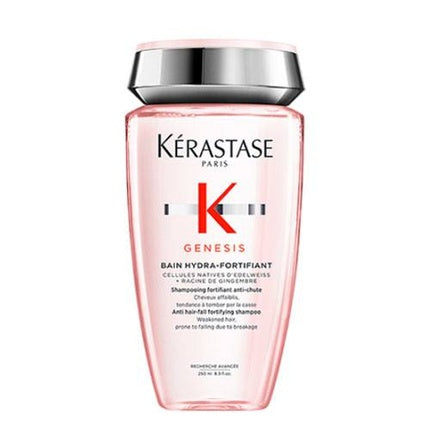 Kerastase Genesis Bain Hydra-Fortifiant Shampoo for Weak & Oily Hair, 250ml | Professional Strengthening Shampoo