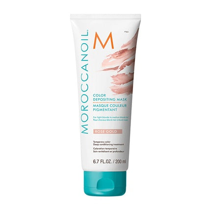 Moroccanoil Color Depositing Mask Rose Gold, 30ml Temporary Hair Colour Mask