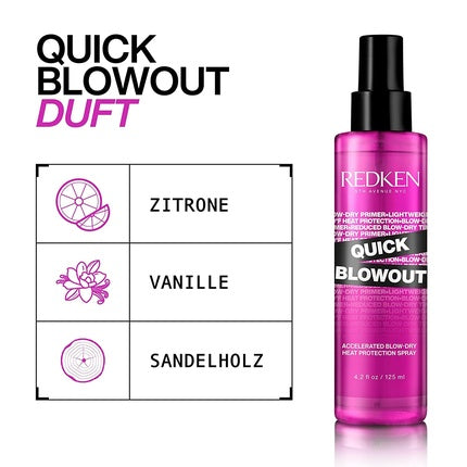 Redken Styling Spray with Heat Protection up to 230eC, 125ml Heat Protectant Hair Styling Spray