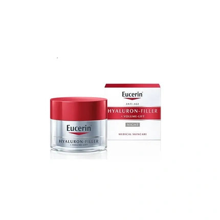 Eucerin Hyaluron-Filler + Volume-Lift Night Cream, 50ml | Overnight Anti-Ageing Moisturizing Face Cream