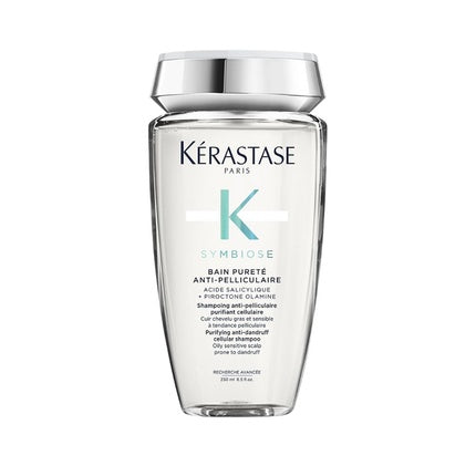 Kérastase Symbiose Purifying Anti-Dandruff Cellular Shampoo for Oily Sensitive Scalp, 250ml