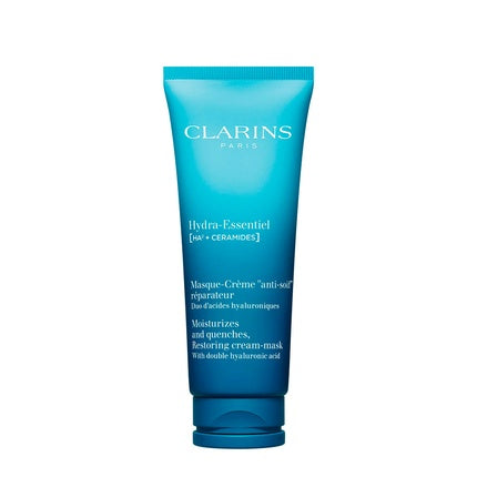 Clarins Hydra-Essentiel Hydra Mask, 75ml Hydrating & Restoring Cream Face Mask