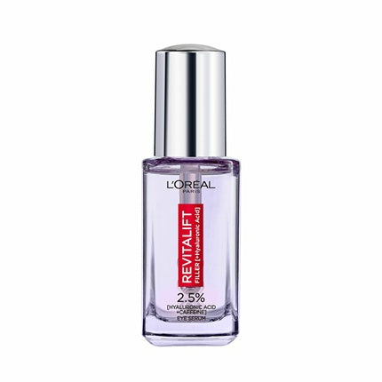 L'Oréal Paris Revitalift Filler Eye Serum 2.5% Hyaluronic Acid + Caffeine, 20ml Hydrating Eye Serum