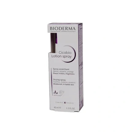 Bioderma Cicabio Lotion Spray, 40ml | Regenerating & Soothing Spray for Irritated and Fragile Skin