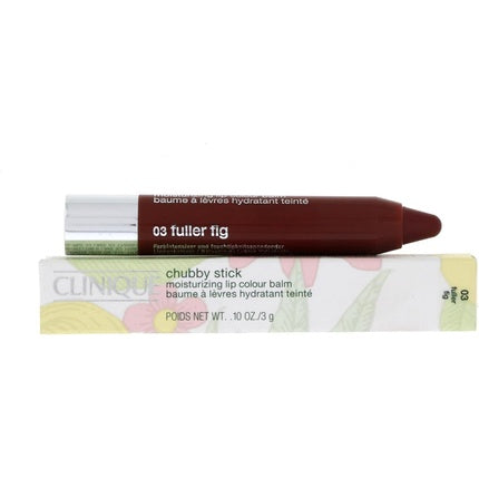 Clinique Chubby Stick Moisturizing Lip Colour Balm No. 03 Fuller Fig, 3g - Hydrating Tinted Lip Balm