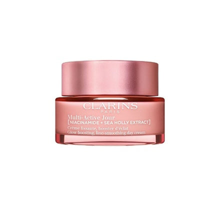 Clarins Multi-Active Day Cream for Dry Skin, 50ml Hydrating & Radiance-Boosting Daily Moisturiser
