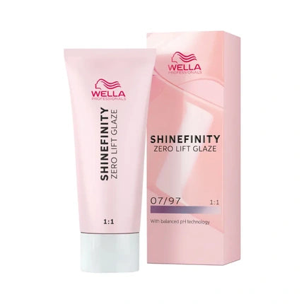 Wella Professionals Shinefinity 07/97 Mocha Beige Zero Lift Glaze Hair Colour, 60ml | Demi-Permanent Hair Colour