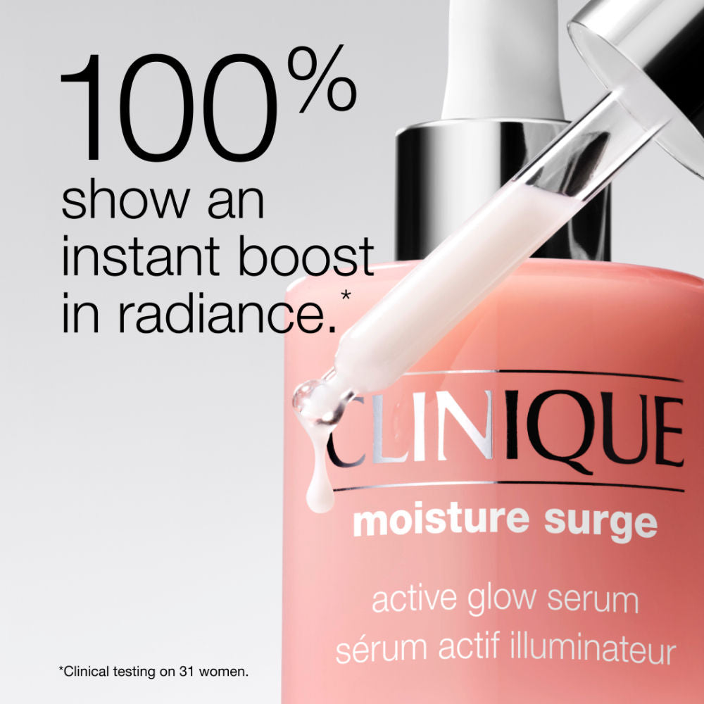 Clinique Moisture Surge Active Glow Serum with Vitamin C, Lactic Acid & Hyaluronic Acid, 30ml