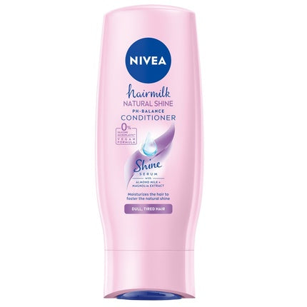 Nivea Hairmilk Natural Shine Gentle Conditioner Unlocking Hair Shine, 200ml