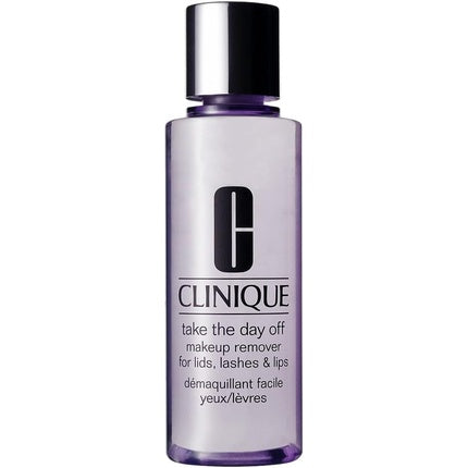 Clinique Take The Day Off Makeup Remover for Lids, Lashes & Lips, 125ml - Gentle Eye, Lip & Face Makeup Remover