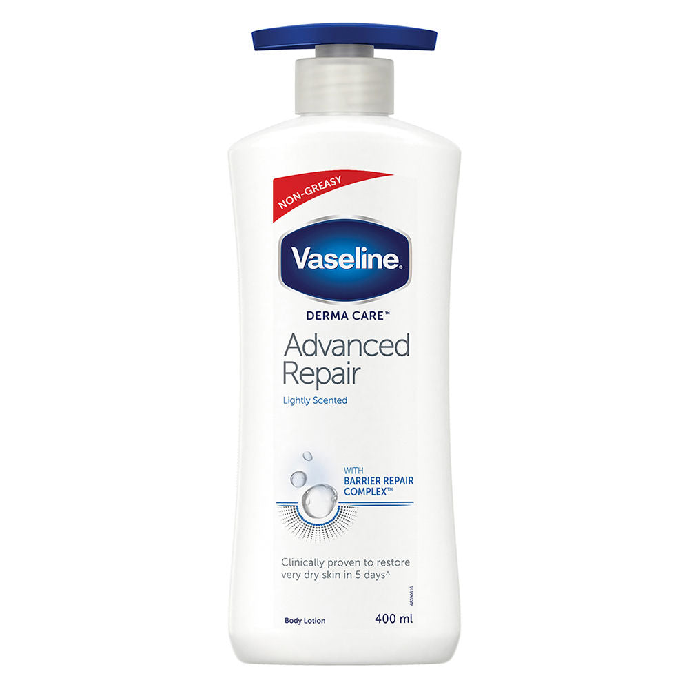 Vaseline Derma Care Advanced Repair Body Lotion Visibly Reduces Dryness in 24HRS, 400ml Buy at Indicrest Image 2