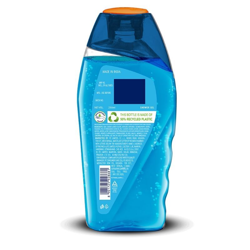 Fiama Men Cool Burst Shower Gel, Body Wash with Menthol Crystals, Skin Conditioners, 250ml Buy at Indicrest Image 7