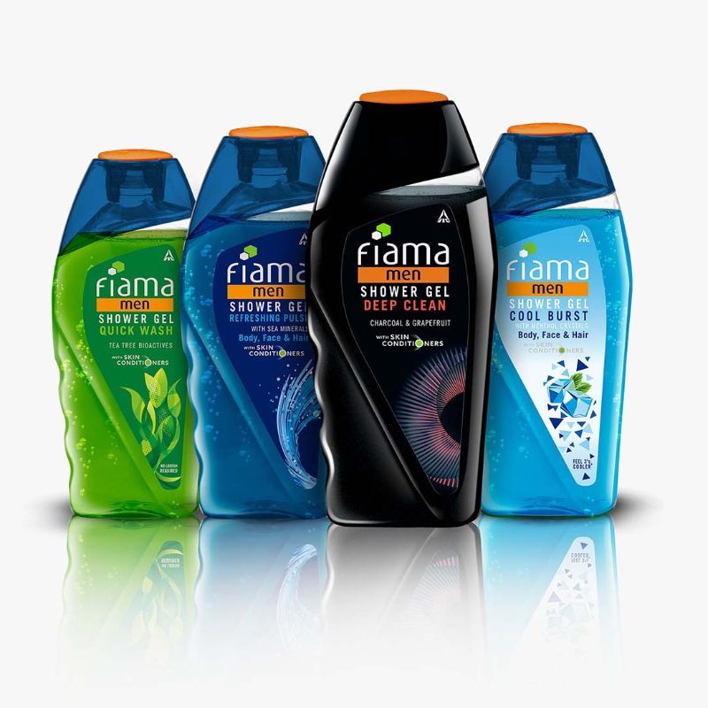 Fiama Men Cool Burst Shower Gel, Body Wash with Menthol Crystals, Skin Conditioners, 250ml Buy at Indicrest Image 8