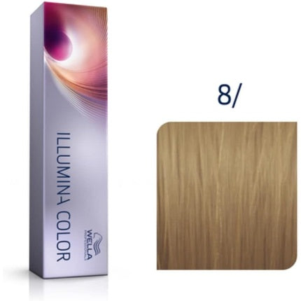 Wella Professionals Illumina Color 8/ Light Blonde Permanent Hair Color, 60ml