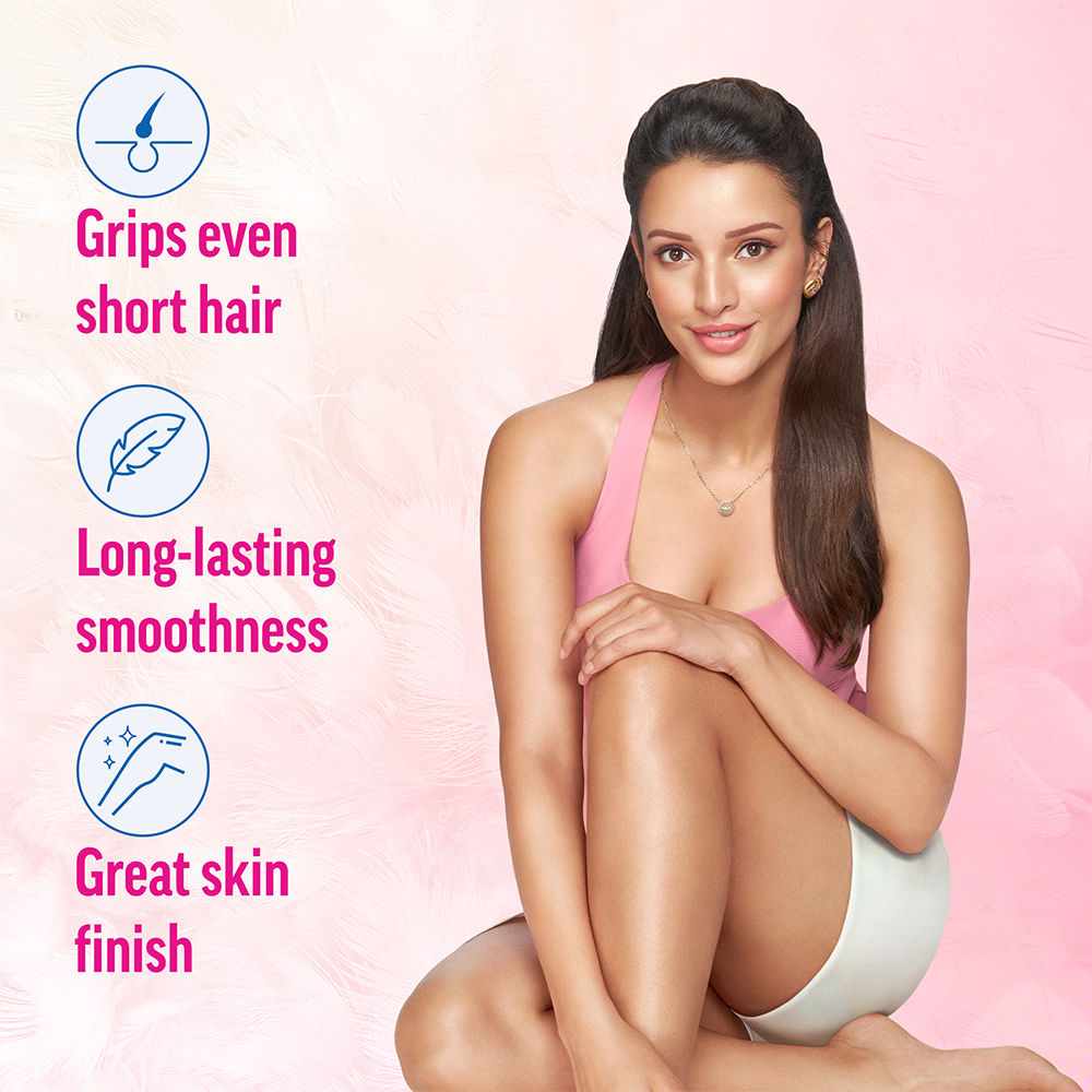 Veet Professional Waxing Strips Kit For Normal Skin, 8 Wax Strips Buy at Indicrest Image 4
