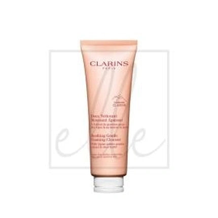 Clarins Soothing Gentle Foaming Cleanser, 125ml Facial Cleanser for Very Dry & Sensitive Skin