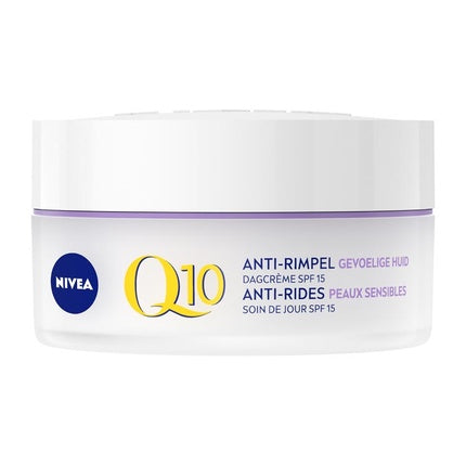 Nivea Sensitive Day Cream SPF 15 Daily Moisturizing Face Cream for Sensitive Skin