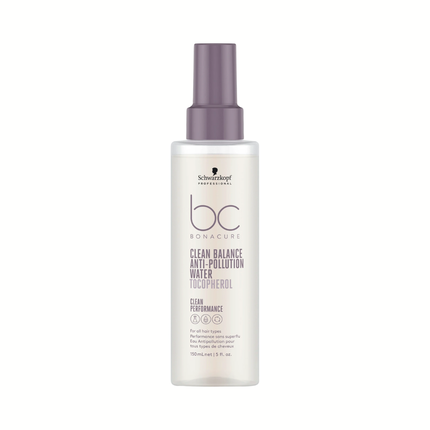 Schwarzkopf Professional BC Bonacure Clean Balance Anti-Pollution Water Spray, 150ml