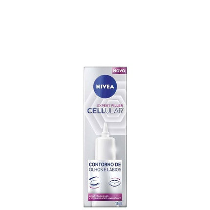 Nivea Cellular Filler Eye Contour & Lip Filler Cream, 15ml – Anti-Ageing Care for Eye Contour and Lip Area
