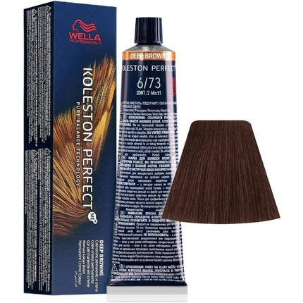 Wella Professionals Koleston Perfect Me+ 6/73 Deep Browns Hair Colour, 60ml
