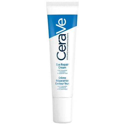 CeraVe Eye Repair Cream, 15ml Hydrating & Restorative Eye Cream with Ceramides and Hyaluronic Acid