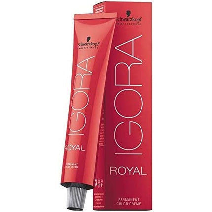 Schwarzkopf Igora Royal 9-55 Extra Light Blonde Gold Extra Permanent Hair Color Cream, 60ml – Professional Hair Colour for Intense Golden Blonde Results