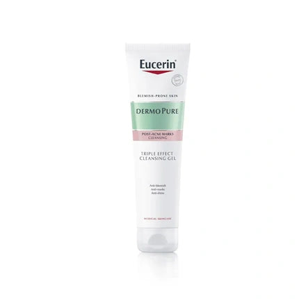 Eucerin DermoPure Oil Control Cleansing Gel Concentrate, 150ml Face Wash for Oily & Acne-Prone Skin with Gentle Purifying Action