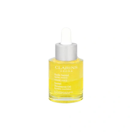 Clarins Santal Face Treatment Oil, 30ml Nourishing Facial Oil for Dry & Very Dry Skin