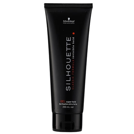 Schwarzkopf Professional Silhouette Super Hold Gel, 250ml - Very Strong Hold Professional Hair Styling Gel