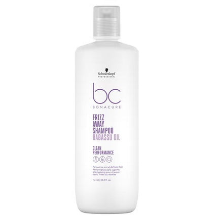 Schwarzkopf Professional BC Bonacure Frizz Away Smoothing Shampoo, 1000ml