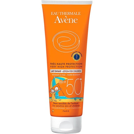 Avène Very High Protection SPF 50+ Kids Sunscreen Cream, 250ml Gentle High Sun Protection for Children
