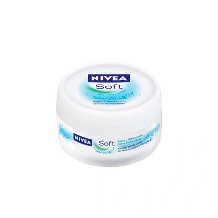 Nivea Soft Moisturizer, 375ml Jar Lightweight Face, Hand & Body Cream with Jojoba Oil & Vitamin E