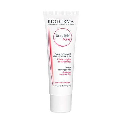 Bioderma Sensibio Forte Soothing & Moisturizing Cream, 40ml – Calming Face Cream for Sensitive & Irritated Skin