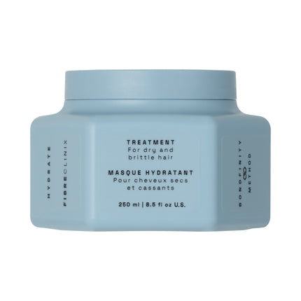 Schwarzkopf Professional Fibre Clinix Hydrate Treatment, 250ml | Deep Hydration Hair Treatment for Dry Hair