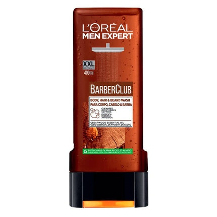 L'Oréal Paris Men Expert Barber Club Body, Hair & Beard Shower Gel, 400ml